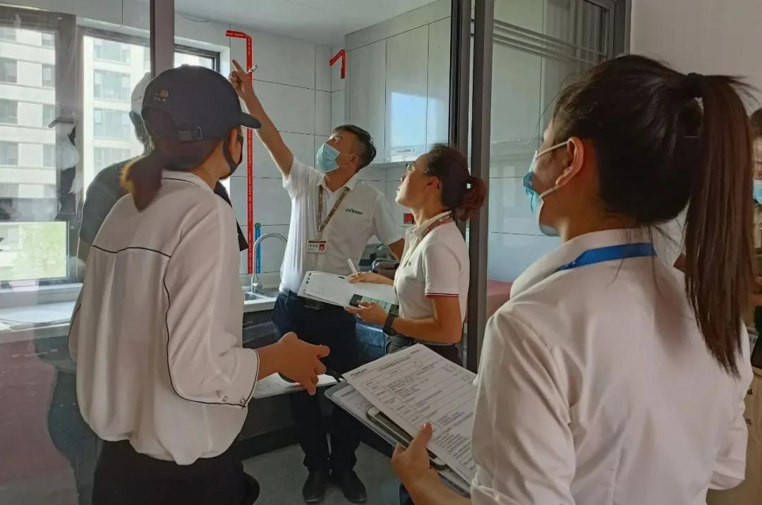 昌禾裝飾【中海悅府】工地聯(lián)檢丨鏡頭紀(jì)實(shí)，讓每個(gè)工地都禁得住考驗(yàn)！