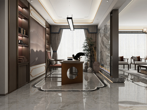 悅海天潤府168平米新中式裝修風格 悅海天潤府168平米新中式裝修風格