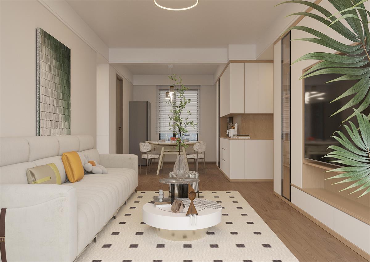 中房西悅府 | 簡約不失高級，127㎡原木奶油風(fēng)滿是松弛感！