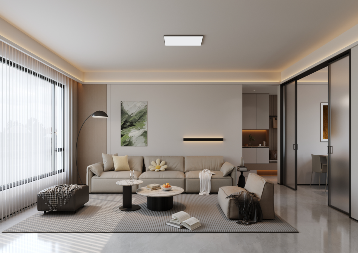 泰雲(yún)庭 | 簡約≠簡陋，143㎡現(xiàn)代簡約風(fēng)把松弛感直接拉滿！