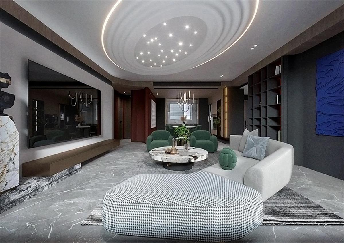 中海九樾143㎡ | 你不敢嘗試的暗黑系混搭風(fēng)，到底有多炫酷？！