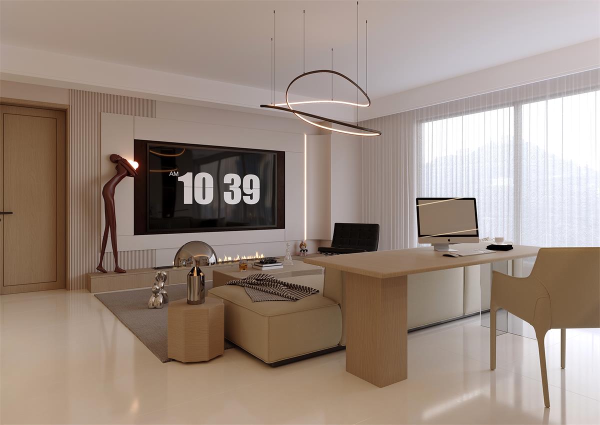 民生北府143㎡ | 奶白+原木打造的極簡主義家，不是豪宅但很好宅~