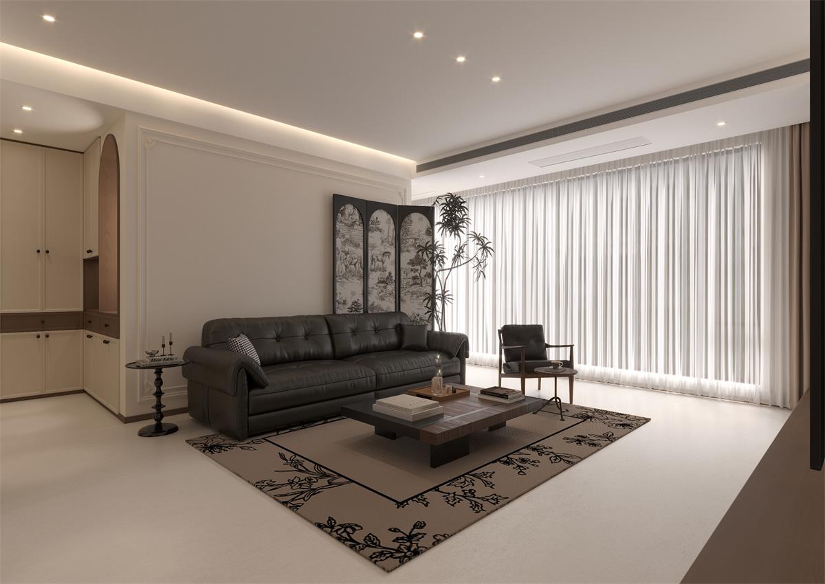 星耀閱海138㎡ | 被法式復古風迷暈了！超強戶型改造+浪漫氛圍感，這個家美的太權(quán)威！