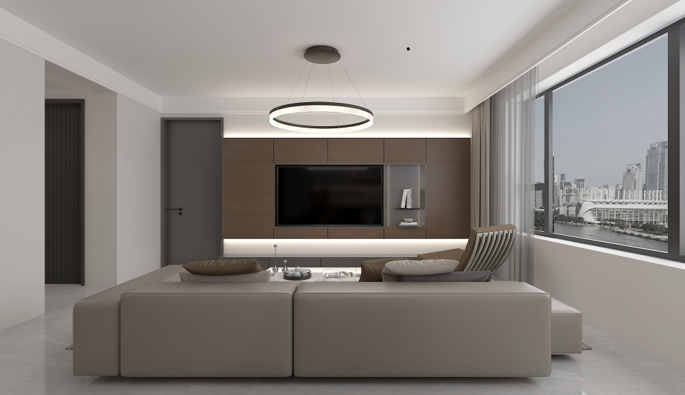 金宇鳳語庭105㎡ | 花小錢辦大事！小戶型+簡約黑白灰著實(shí)驚艷